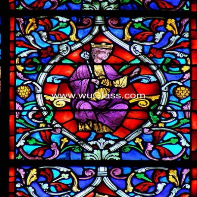 教堂玻璃w-j-8012