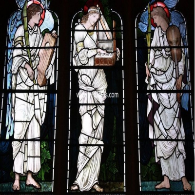 教堂玻璃w-j-8011