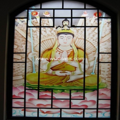 佛教玻璃W-F-5002