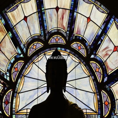 佛教玻璃W-F-5003